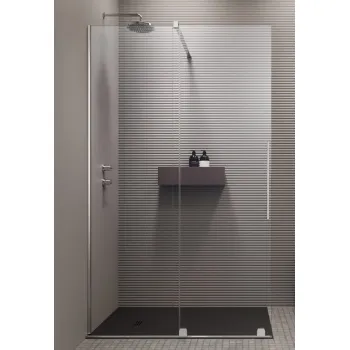 Radaway Dušas siena ar bīdāmām durvīm FURO 100x200 cm, L