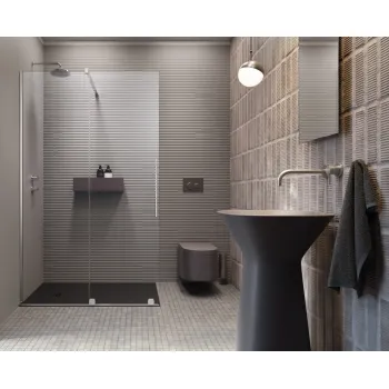 Radaway Dušas siena ar bīdāmām durvīm FURO 90x200 cm, R