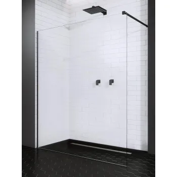 Radaway MODO New Black II Dušas siena 1100x2000mm