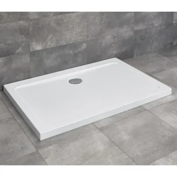 Radaway Taisnstūra dušas paliktnis DOROS D 120x80cm, balts