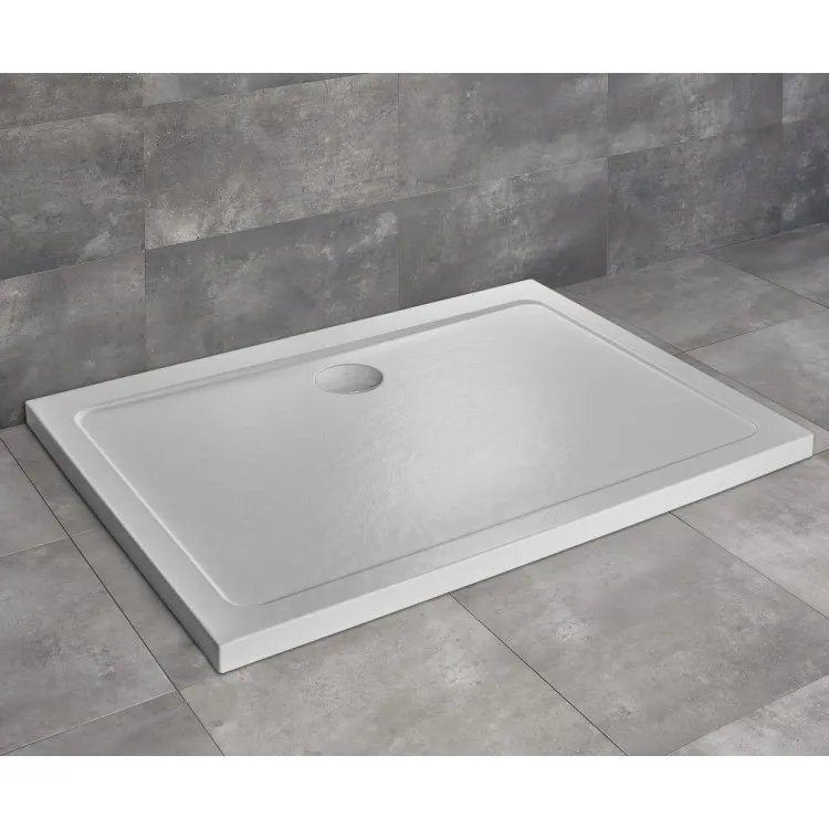 Radaway Душевой поддон прямоуголный DOROS D 100x80cm, белый камень Radaway Душевой поддон прямоуголный DOROS D 100x80cm, белый камень
