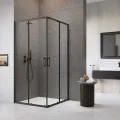 Radaway Dušas stūris kvadrātveida Premium Pro Black KDD 100x100cm