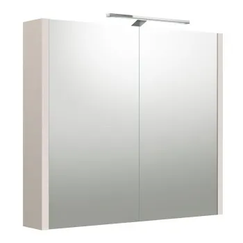RB URBAN Vannas istabas spoguļskapītis ar LED apgaismojumu 78 cm, 2002506