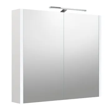 RB URBAN Vannas istabas spoguļskapītis ar LED apgaismojumu 78 cm, 2002512