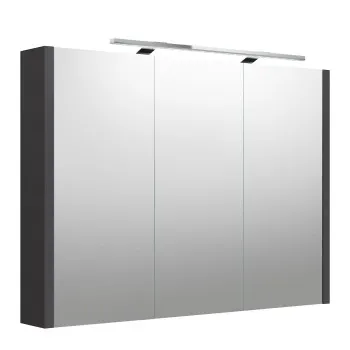 RB URBAN Vannas istabas spoguļskapītis ar LED apgaismojumu 98 cm, 2002705