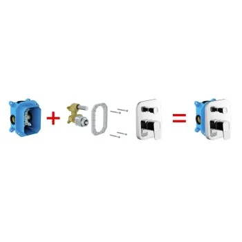 Ravak R-box Zemapmetuma iebūvējams mehānisms RB 070.50, X070052