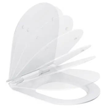 Ravak VITA Slim WC Soft Close poda vāks, balts