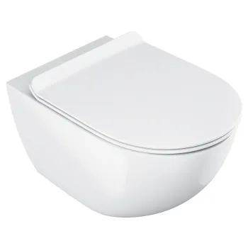 Ravak VITA RimOff Piekaramais WC pods, balts