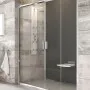 RAVAK Blix Bīdāmas dušas durvis BLDP4 120cm, spīdīgs/caurspīdīgs