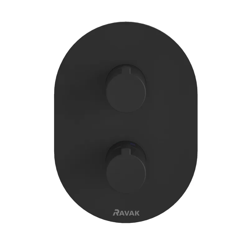 RAVAK Chrome CR063.20 Zemapm. vannas/dušas termostata jaucējkrāns, X070432