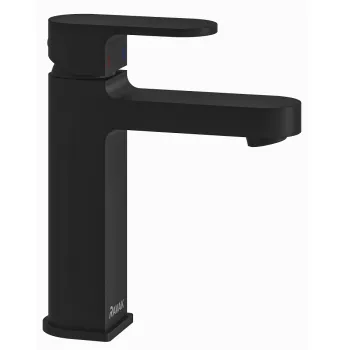 RAVAK Chrome CR 014.20BL Izlietnes maisītājs 180mm, melns X070428