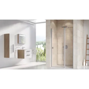 RAVAK Dušas durvis Chrome CSD2 100 cm, satīns