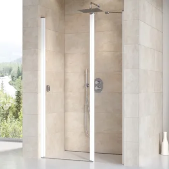 RAVAK Dušas durvis Chrome CSD2 100 cm, balts