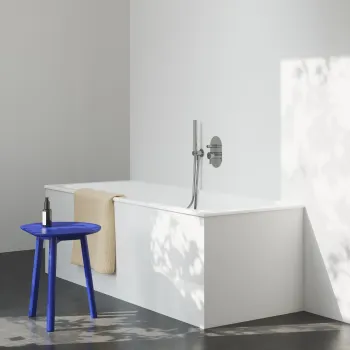 RAVAK ESPIRIT Iebūvējamais vannas/dušas jaucējkrāns ES 061.00CR O2, hroms