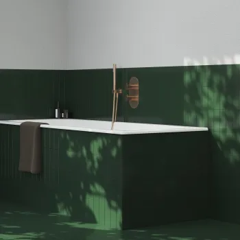 Ravak Espirit Termostata vannas/dušas jaucējkrāna virsapmetuma daĮa ES 063.60RGB.O2RB07C, rozā zelts