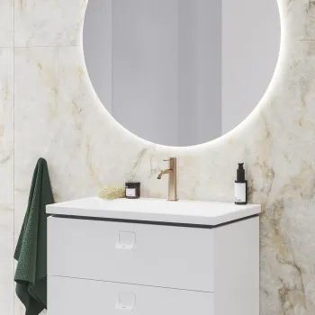 RAVAK ESPIRIT ES 012.60RGB Izlietnes jaucējkrāns, matēts rozā zelts