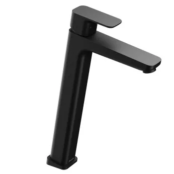 RAVAK 10° Free Black Paaugstināts izlietnes jaucējkrāns TD F 015.20