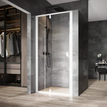 RAVAK NEXTY Dušas durvis NDOP2 100 cm, balts/balts