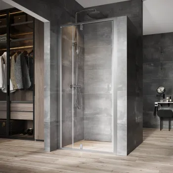 RAVAK NEXTY Dušas durvis NDOP2 100 cm, satīns/satīns