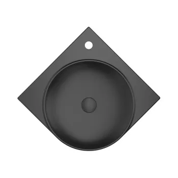 Ravak YARD 450 C Vannas istabas stūra izlietne 45x45 cm, melna XJX0D245000