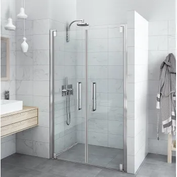Roth Divdaļīgas veramās dušas durvis HI 2B2 1000mm
