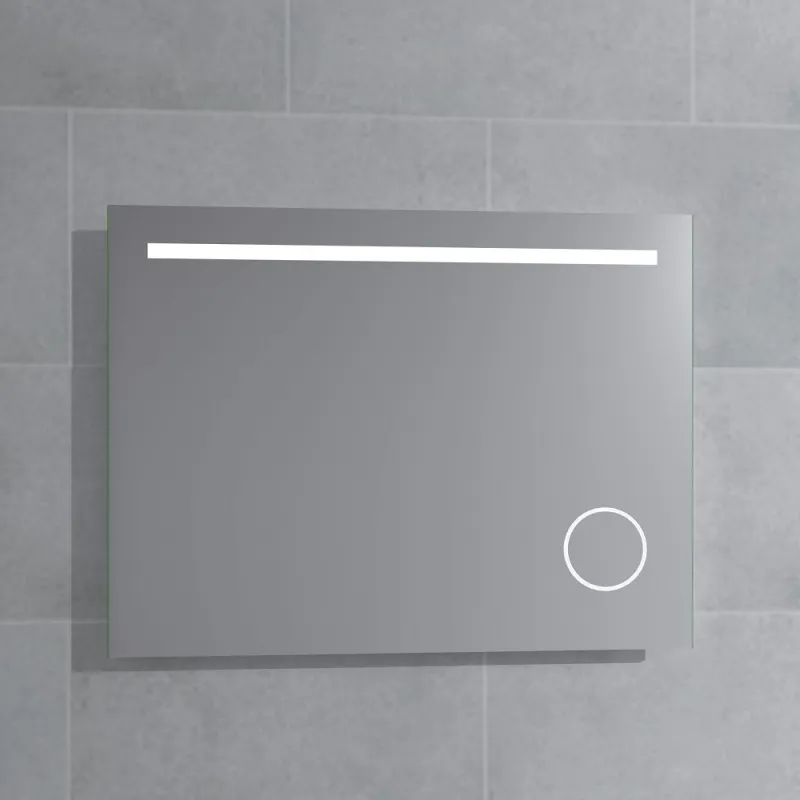 Stikla Serviss Spogulis ar LED apgaismojumu SONIA 60x80cm
