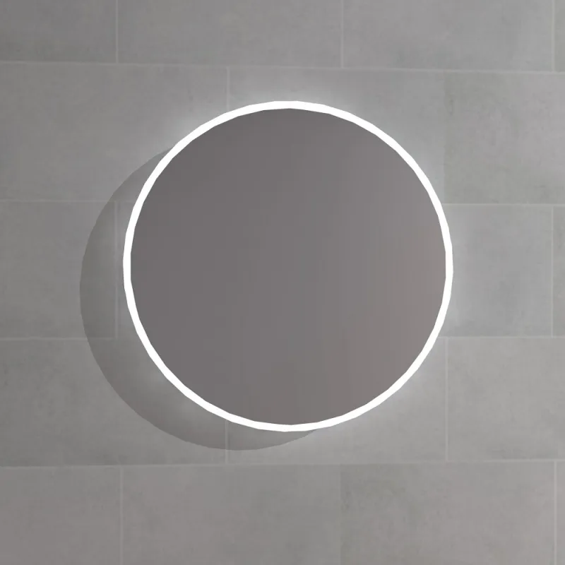 Stikla Serviss Spogulis ar LED apgaismojumu TESSA D60 cm