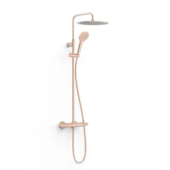 Dušas sistēma TRES OVER WALL Termostata  ar stacionāro un rokas dušu, 19038705OPM