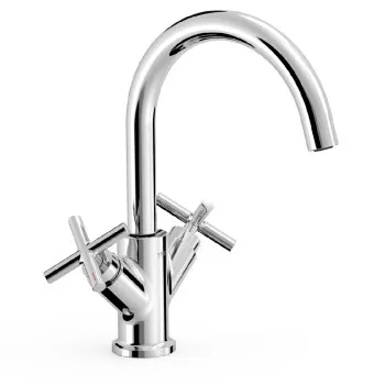 TRES Mont Blanc Izlietnes jaucējkrāns, hroms 28320301