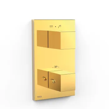 Vannas / Dušas maisītājs TRES Therm-Box Iebūvējams termosta ar termostatu 00625001OR