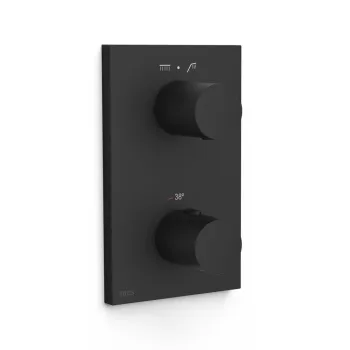 TRES Therm-Box Zemapmetuma termosta vannas/dušas jaucējkrāna dekoratīvā daļa, 21625001NM