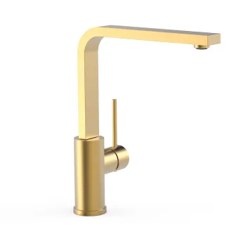 TRES Virtuves izlietnes jaucējkrāns, matēts Zelta 062435OM