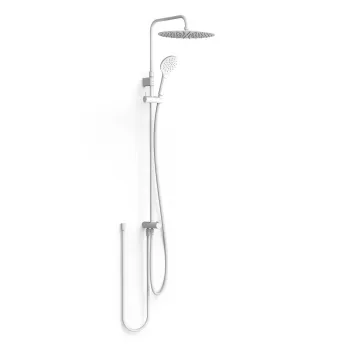 TRES Dušas komplekts ar stacionāro un rokas dušu, 19063502BM