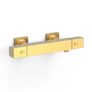 TRES OVER-WALL Dušas termostata jaucējkrāns, matēts zelts 19016406OM