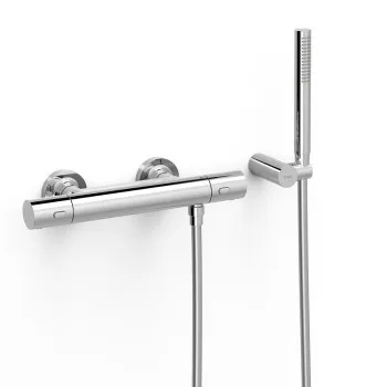TRES OVER-WALL Dušas termostata jaucējkrāns ar dušu, hroms 19016429