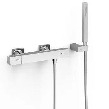 TRES OVER-WALL Dušas termostata jaucējkrāns ar dušu, hroms 19016469