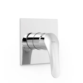 BASE-TRES PLUS Zemapmetuma dušas jaucējkrāna dekoratīvā daļa, hroms 21627810