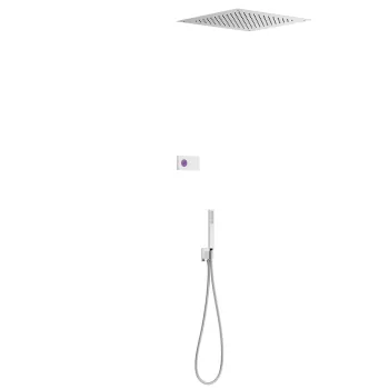 Dušas sistēma TRES Shower Technology Iebūvējamā elektroniskā ar termostatu, 09286561.