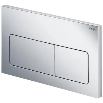 Viega Visign for Life 5 Divrežīmu noskalošanas taustiņš Prevista, hroms 773717 Viega Visign for Life 5 Divrežīmu noskalošanas taustiņš Prevista, hroms 773717