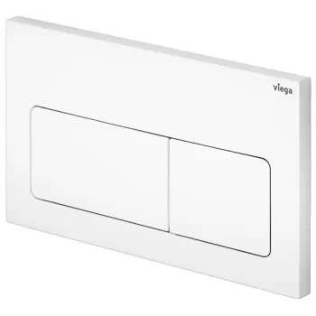 Viega Visign for Life 5 Divrežīmu noskalošanas taustiņš Prevista, balts 773731 Viega Visign for Life 5 Divrežīmu noskalošanas taustiņš Prevista, balts 773731
