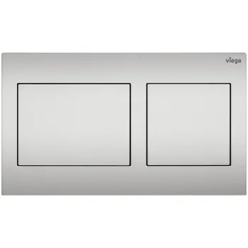 Viega Visign for Style 21 Divrežīmu noskalošanas taustiņš Prevista, matēts 773243 Viega Visign for Style 21 Divrežīmu noskalošanas taustiņš Prevista, matēts 773243
