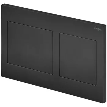 Viega Visign for Style 21 Divrežīmu noskalošanas taustiņš Prevista, melns matēts 801724 Viega Visign for Style 21 Divrežīmu noskalošanas taustiņš Prevista, melns matēts 801724