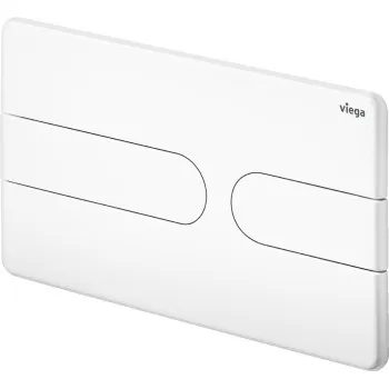 Viega Visign for Style 23 Divrežīmu noskalošanas taustiņš Prevista, balts 773151 Viega Visign for Style 23 Divrežīmu noskalošanas taustiņš Prevista, balts 773151