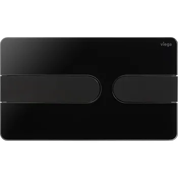 Viega Visign for Style 23 Divrežīmu noskalošanas taustiņš Prevista, melna 773199 Viega Visign for Style 23 Divrežīmu noskalošanas taustiņš Prevista, melna 773199