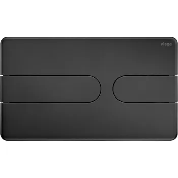 Viega Visign for Style 23 Divrežīmu noskalošanas taustiņš Prevista, melna matēta 801731 Viega Visign for Style 23 Divrežīmu noskalošanas taustiņš Prevista, melna matēta 801731