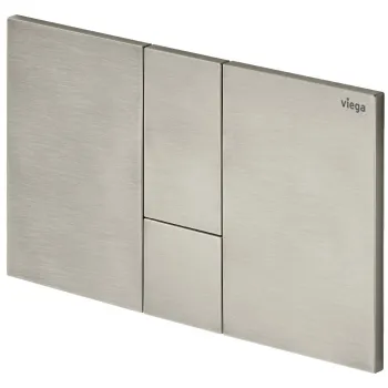 Viega Visign for Style 24 Divrežīmu noskalošanas taustiņš Prevista, ner.tērauds 773298 Viega Visign for Style 24 Divrežīmu noskalošanas taustiņš Prevista, ner.tērauds 773298