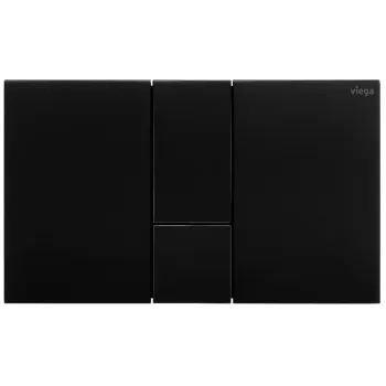 Viega Visign for Style 24 Divrežīmu noskalošanas taustiņš Prevista, melna 773304 Viega Visign for Style 24 Divrežīmu noskalošanas taustiņš Prevista, melna 773304