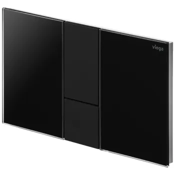 Viega Visign for Style 24 Divrežīmu noskalošanas taustiņš Prevista, melna 773311 Viega Visign for Style 24 Divrežīmu noskalošanas taustiņš Prevista, melna 773311