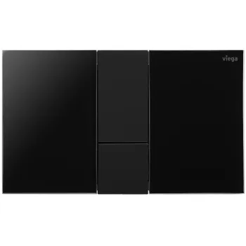 Viega Visign for Style 24 Divrežīmu noskalošanas taustiņš Prevista, melna 773311 Viega Visign for Style 24 Divrežīmu noskalošanas taustiņš Prevista, melna 773311