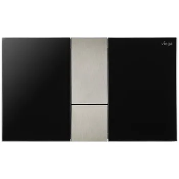 Viega Visign for Style 24 Divrežīmu noskalošanas taustiņš Prevista, ner.tērauds 773328 Viega Visign for Style 24 Divrežīmu noskalošanas taustiņš Prevista, ner.tērauds 773328